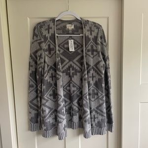 PacSun gray cardigan NWT, size M / L.